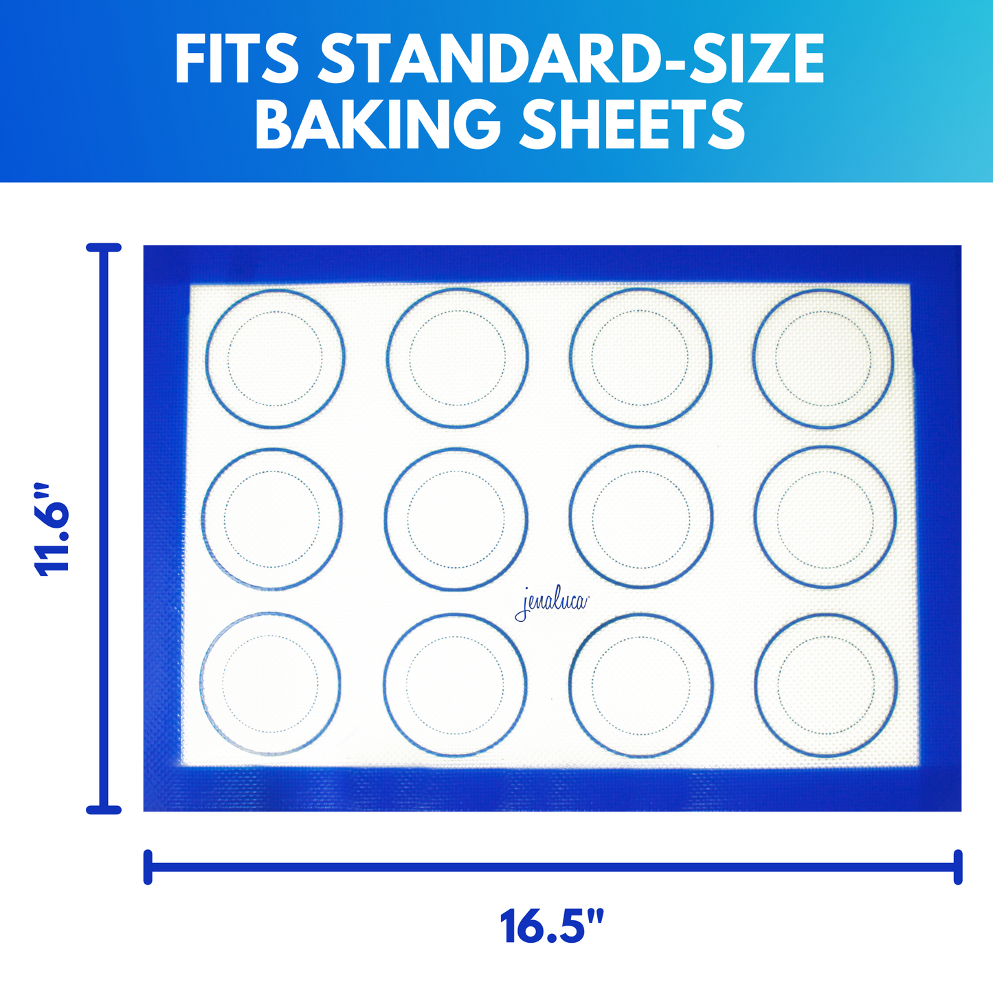 Silicone baking mat