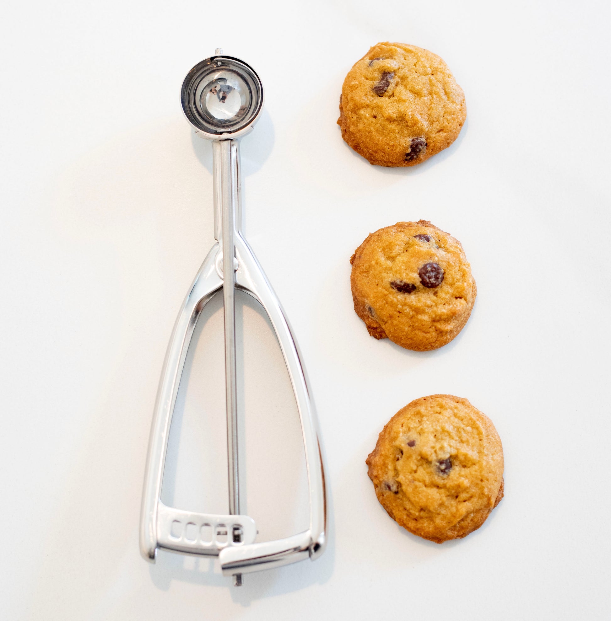 Mini cookie scooper  disher style