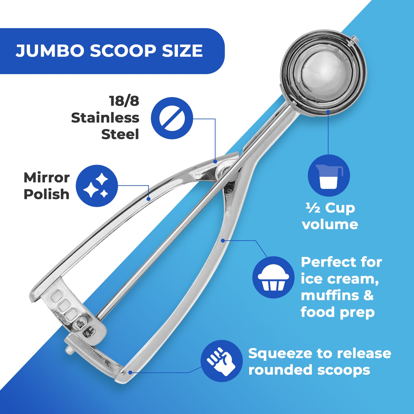 Jumbo Ice Cream Scoop